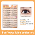 Lash Veil Cluster Lashes 120D – No Glue Needed | 6 Styles DIY Lash Extensions | Featherlight C Curl Individual Lashes 10-12mm