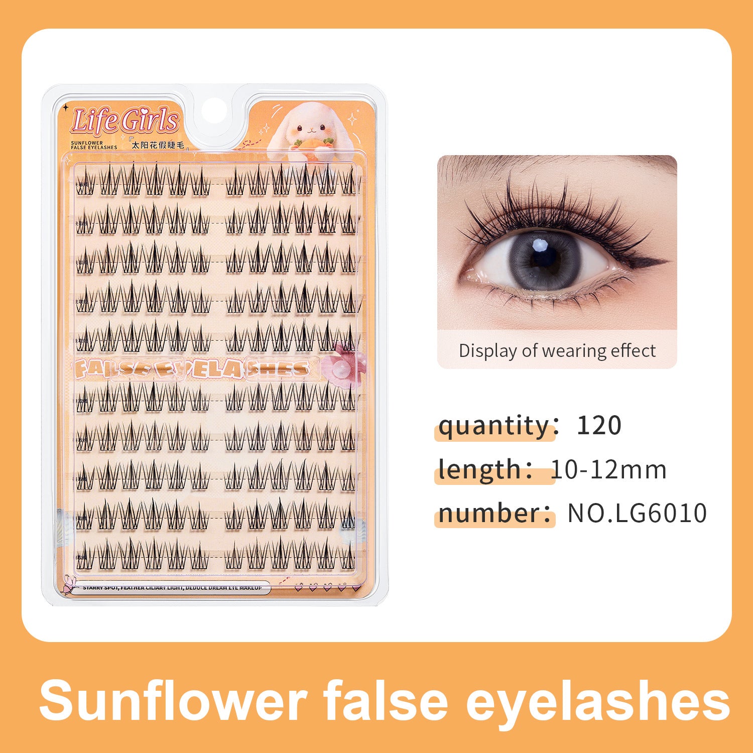 Lash Veil Cluster Lashes 120D – No Glue Needed | 6 Styles DIY Lash Extensions | Featherlight C Curl Individual Lashes 10-12mm